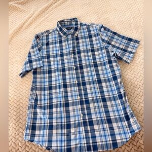 Chaps Plaid Button Down Shirts (2)
